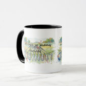 Fun Humor Golf Golfing Quote Life Choices Mok (Voorkant links)