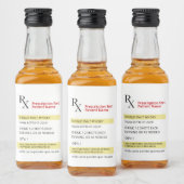 Fun Humor Novelty Rx PrescriptionLabel Likeurfles Etiket (Flessen)