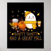 Fun Humpty Dumpty had een geweldige Herfst Poster (Voorkant)