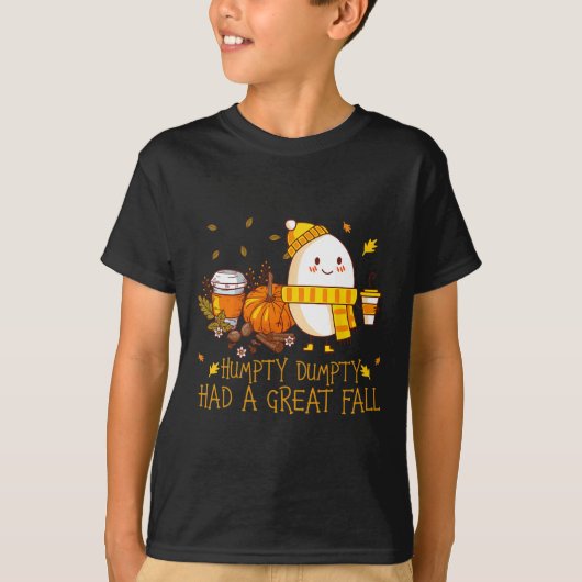 Fun Humpty Dumpty had een geweldige Herfst T-shirt (Voorkant)