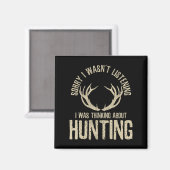 Fun Hunting Quote Gezegde deer Venison Elk Hunter Magneet (Voorkant / Achterkant)