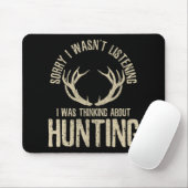 Fun Hunting Quote Gezegde deer Venison Elk Hunter Muismat (Met muis)