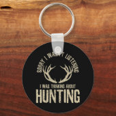 Fun Hunting Quote Gezegde deer Venison Elk Hunter Sleutelhanger (Voorkant)