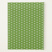 Fun I LIVE SWEATER WEATHER Typography Custom Planner (Achterkant)