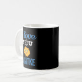 Fun I love you a Latke Gift for Hannukah and Passo Koffiemok (Voorkant links)