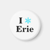 Fun I Snowflake Erie Magneet (Voorkant)