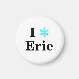 Fun I Snowflake Erie Magneet