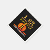 Fun I SPY POMPOEN TAART Thanksgiving Servet (Hoek)