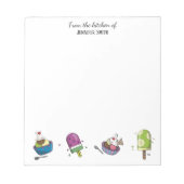 Fun Ice Creams - Gepersonaliseerd Notitieblok (Voorkant)