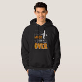 Fun ice fishing for anglers and fishermen hoodie (Voorkant volledig)