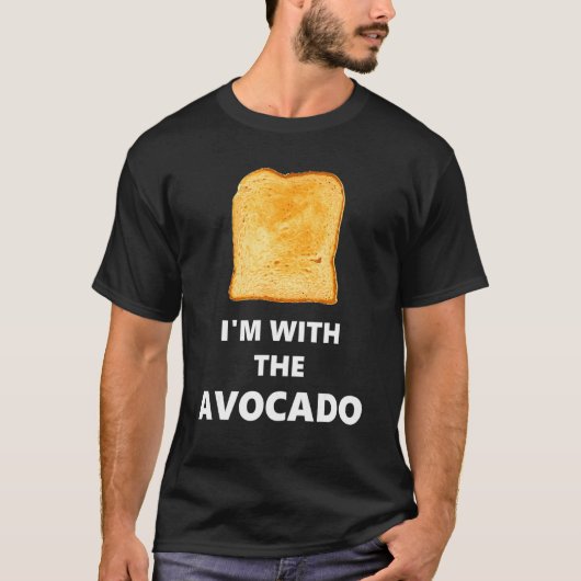 Fun, ik ben bij de Avocado Toast Halloween Costume T-shirt (Voorkant)