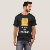 Fun, ik ben bij de Avocado Toast Halloween Costume T-shirt (Voorkant volledig)