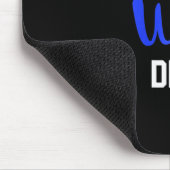 Fun, ik ben een pruik die alopecia bewust is muismat (Hoek)