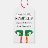 Fun ik maakte dit door mijn Elf Name Cadeaulabel (Voorkant)