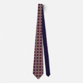 Fun Illustrated Floral Neck Tie Stropdas (Voorkant)