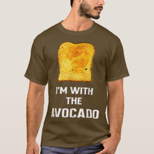 Fun Im met de Avocado Toast Halloween Costume T-shirt