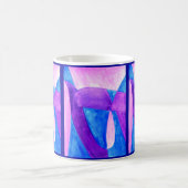 FUN in abstracte achtergrondkunst Koffiemok (Center)