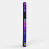 Fun in de zon blauwe zonnebloem | psychedelisch pa Case-Mate iPhone case (Achterkant/rechts)