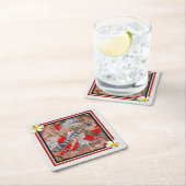 Fun in de zon kartonnen onderzetters (Insitu)