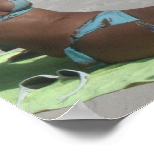 Fun in de zon poster (Hoek)