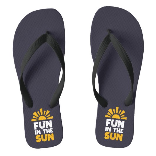 Fun in de zon teenslippers (Voetbed)