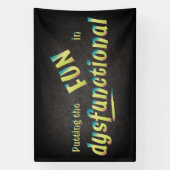 Fun in Dysfunctioneel in Shades of Green Spandoek (Verticaal)