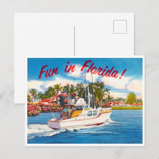  Fun in Florida Reis Briefkaart (Voorkant / Achterkant)