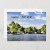 FUN IN OHIO-BRIEFKAART BRIEFKAART (Voorkant / Achterkant)