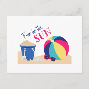 Fun in Sun Briefkaart