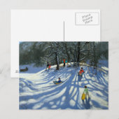 Fun in the snow Morzine France Briefkaart (Voorkant / Achterkant)