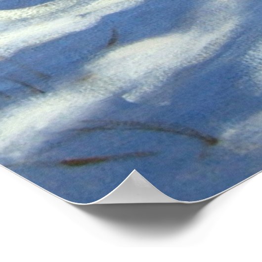 Fun in the snow Morzine France Poster (Hoek)