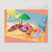 Fun in the sun briefkaart (Voorkant)