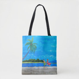 Fun in the Sun Run  Tote Bag