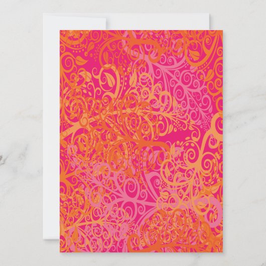 Fun in the Sun Summer Invitation Kaart (Achterkant)