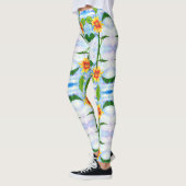 Fun in zonnebloempitten op de waterverf Sun Leggings (Links)