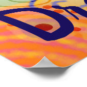 Fun Inspirerend "Chase Your Dreams" Poster (Hoek)