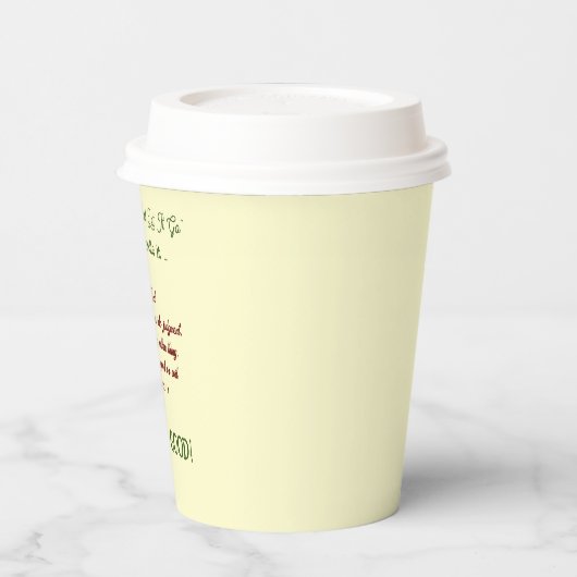 Fun Inspirerend Papieren Bekers (Links)