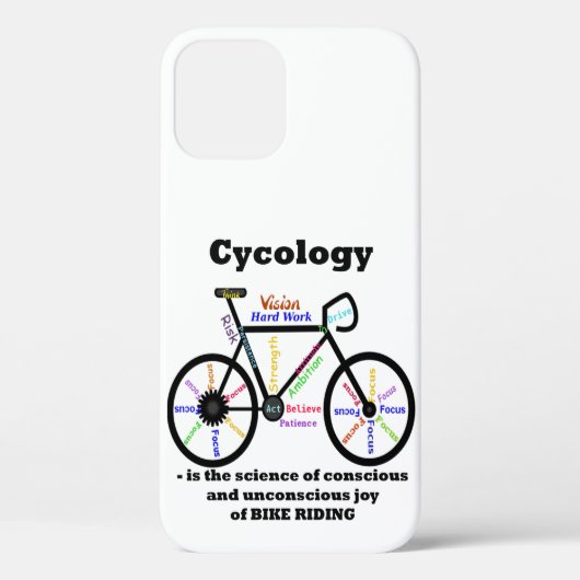 Fun Inspirerend Quote Bike Riding Case-Mate iPhone Case (Achterkant)