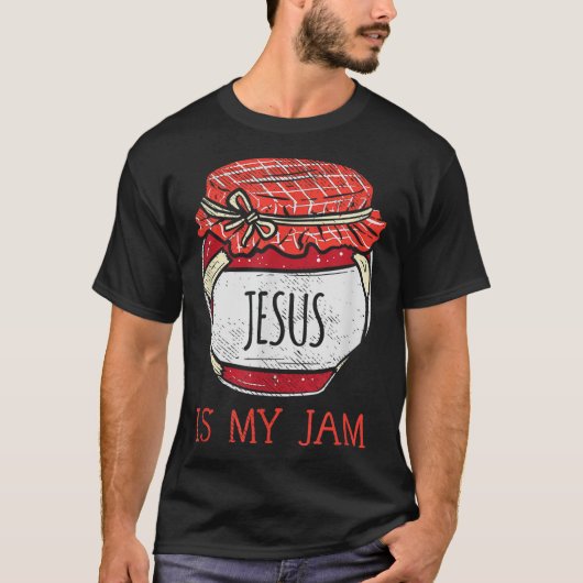 Fun Inspirerend Religieuze Meme Cute Jesus is mijn T-shirt (Voorkant)
