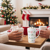 Fun International Merry Christmas & Christmas Tree Latte Mok