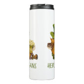 Fun Irish Gnomes Shenanigans St Patrick's Day Thermosbeker (Achterkant)