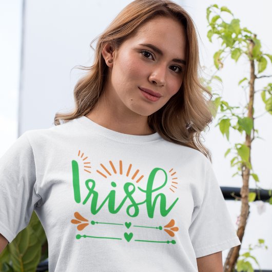 Fun Irish Pride Womens T-shirt
