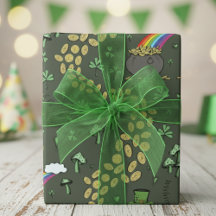 Fun Irish St Patricks Day Leprechaun Shamrock Gelu