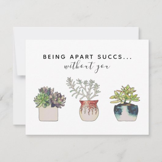 Fun is een slijk zonder je cactus notitiekaartje (Voorkant)