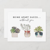 Fun is een slijk zonder je cactus notitiekaartje (Voorkant / Achterkant)