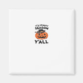 Fun It’s Spooky Season Y’all Pumpkin Design Magneet (Voorkant)