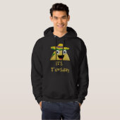 Fun It s Taco Tuesday Festive Taco Hoodie (Voorkant volledig)