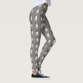 Fun Jack Russell Terriers grijs of ENIGE kleur Leggings (Rechts)