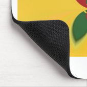 Fun Jamaican Raster Gift Colors Muismat (Hoek)