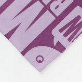 Fun, je laat me de juiste Meow Fleece Blanket pakk (Hoek)
